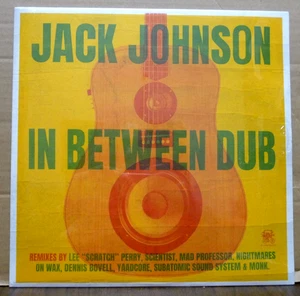 JACK JOHNSON In Between Dub TANGERINE COLORED VINYL LP SEALED Limited Edition - Picture 1 of 2