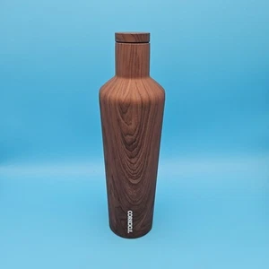 CORKCICLE Canteen Walnut Wood Stainless Steel Insulated Tumbler 25oz. - Picture 1 of 6
