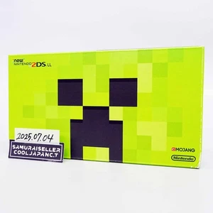 Nueva consola de juegos Nintendo 2DS LL Minecraft Creeper Edition Japón versión limitada - Imagen 1 de 10