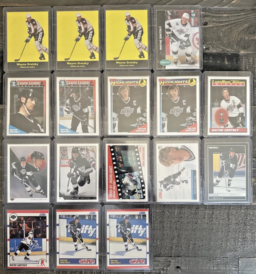 **WAYNE GRETZKY Lot (17)- Los Angeles Kings- The Great One** VERY GOOD CONDITION - Image 1 of 1