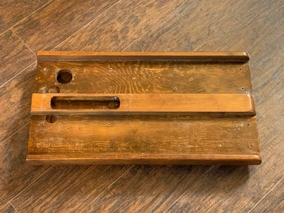 1950s MAGNATONE Lyric Steel Guitar Wood  Mounting Base Tray Vintage Project Part - Image 1 of 4