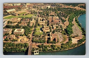 Postal antigua vintage del campus de Minneapolis MN-Minnesota, área este de Minneapolis - Imagen 1 de 2
