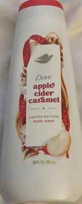 NEW DOVE APPLE CIDER CARAMEL LIMITED EDITION BODY WASH-20 FL OZ - Image 1 of 2