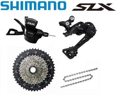 New Shimano SLX M7000 1x11 Speed MTB Groupset RD-M8000 CS/SL-M7000 11-46T 4Pcs - Image 1 of 4