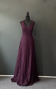 Christina Wu Women’s Size 10 Aubergine Bridesmaid Dress - Picture 1 of 2