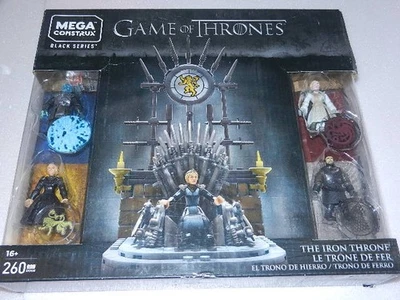 nuevo Mega Construx Serie Negra Juego de Tronos El Trono de Hierro AF-GKM68-19A01A Foto 1 de 4