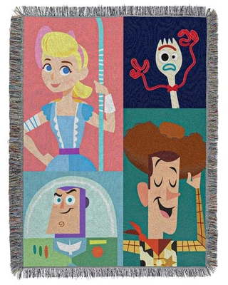 Northwest My New Toys Woven Tapestry Throw Blanket, 48" x 60" - Image 1 of 4