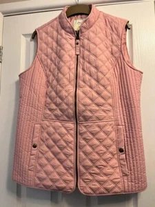 Gilet trapuntato Joules Minx rosa taglia 14 nuovo senza etichette - Foto 1 di 9