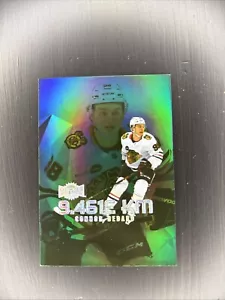 2023-24 Metal Universe 9.461e KM #LY1 Connor Bedard RC - Chicago Blackhawks - Picture 1 of 2