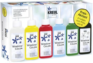 Kreul Window Color Aktionsset Set 5 x 80 ml  Window Color - Bild 1 von 1