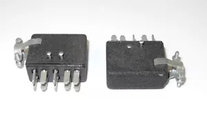 DUE NOS connettori montaggio cavo maschio RCA Beau Jones 10 pin 90 gradi inutilizzati. CJ - Foto 1 di 1