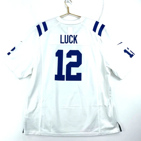 Andrew Luck Indianapolis Colts Nike Jersey Size XL White Nfl Football Cover