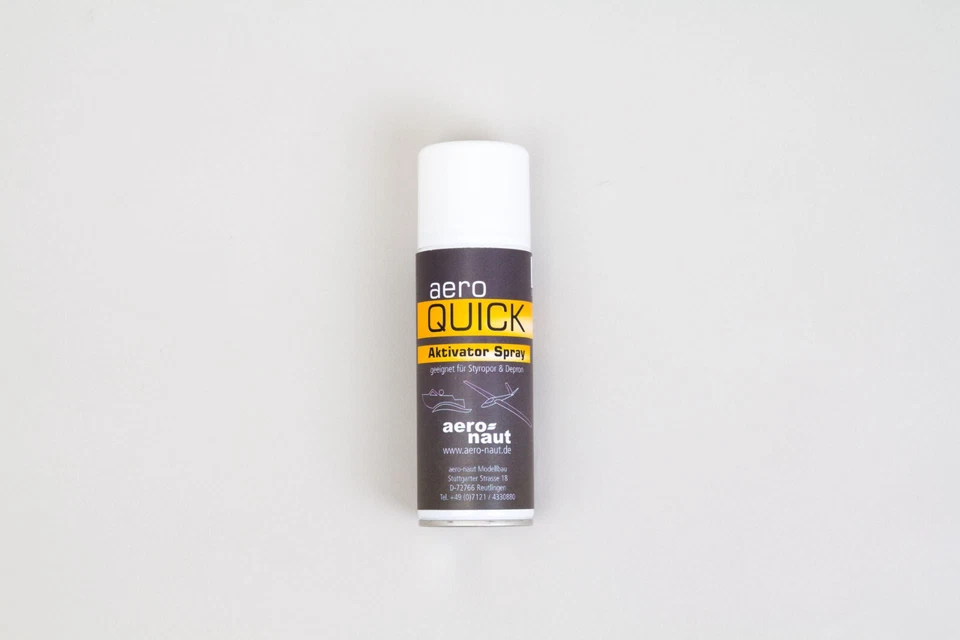 ( 29,95 EUR/L) Aeronaut 764660 Aero-Quick Aktivato-Spray 200ml Sekundenkleber - Bild 1 von 1