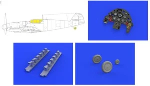 Eduard 634032 1/32 Aircraft- Bf109G4 LooKplus for RVL (Mask, Photo-Etch & Resin) - Picture 1 of 1