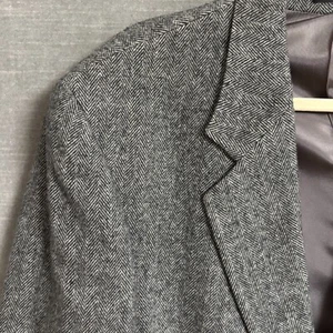 Ruffini Sport Coat 42R Gray Camel Hair Herringbone Blazer Jacket Italy Tweed - Picture 1 of 10