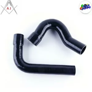 Black For 1967-1970 FORD Mustang/Falcon/Fairlane V8 Silicone Radiator Hose - Foto 1 di 5