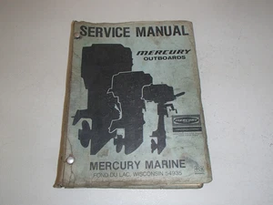 Mercury Marine Outboards Service Manual , 1960's , # C-90-74071 - Picture 1 of 5