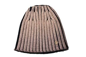 Bogner Ladies Cap Hat Beanie Peggy Gold Black Size M New With Label