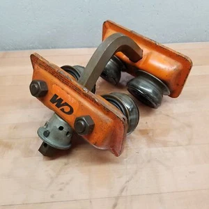 CM Paranco Serie 632, Carrello i-Beam 2 Ton Raggio Chiuso Cuscinetto a Sfera - USATO - Foto 1 di 8