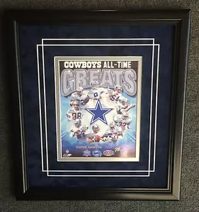 Dallas Cowboys All Time-Greats Framed 8x10 - Picture 1 of 1