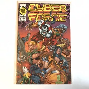 Cómics de imagen de Cyber Force 1 1993 en muy buen estado/en muy buen estado + 8,0 - 8,5 Silvestri y Williams CVR - Imagen 1 de 3