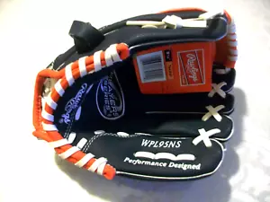 2 "Rawlings & Franklin Youth T-Ball 9.5 Baseball Gloves/ Both New - Picture 1 of 8