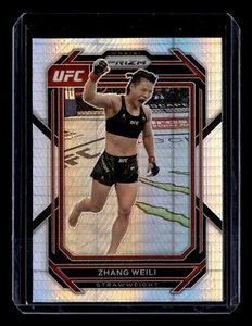 2023 Prizm UFC Base Vertical Hyper #198 Zhang Weili - Strawweight - Picture 1 of 2