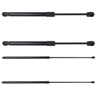 4Pcs Lift Support Shocks Struts Black Fits Mercedes-Benz SLK230 SLK320 1998-2004 - Image 1 of 4