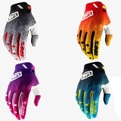 New 100% Racing Cycling Motorcycle Motorroad Bike Riding Gloves QAS - image 1 of 4