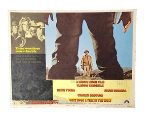 Once Upon a Time in the West Lobby Card #6 Original Vintage 1968 Bronson, Fonda - Bild 1 von 9