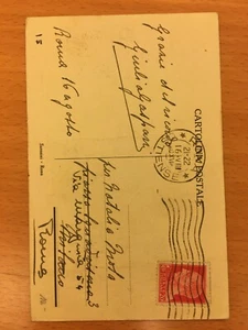 Cartolina autografa di Giulio Gasparri - Picture 1 of 1
