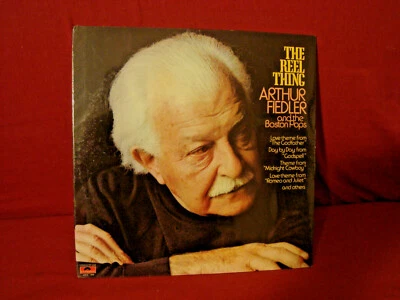 ARTHUR FIEDLER AND THE BOSTON POPS THE REEL THING NEW SEALED CLASSICAL LP - Image 1 of 2