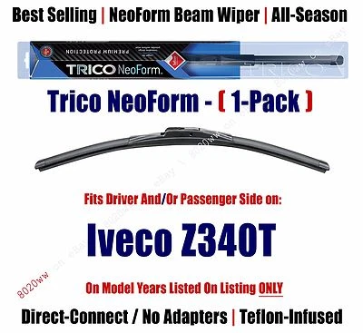 Limpiaparabrisas Super Premium NeoForm (cantidad 1) se adapta a Iveco Z340T/Z450T 16180 1980-1986 Foto 1 de 2