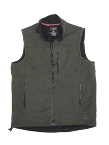 Vintage L.L. Bean Weste Fleece Grün Größe M - Bild 1 von 3