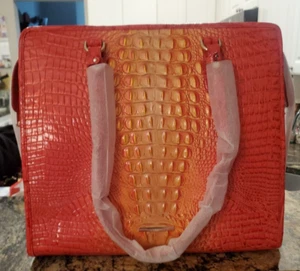 Neu mit Etikett Brahmin Tia Infusion Ombre Melbourne Beuteltasche orange - Bild 1 von 12