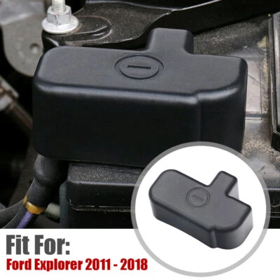 Tapas cubiertas de tapa de terminal negativo de batería de motor de automóvil para Ford Explorer 2011-2018 Foto 1 de 4