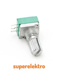 Lineares Drehpotentiometer 10 kΩ Potentiometer Potenziometer B10K Plastikgehäuse - Bild 1 von 8