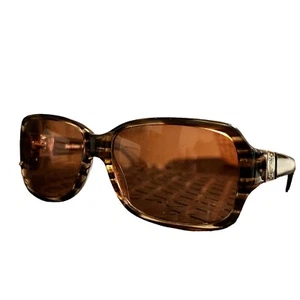 Juicy Couture Sunglass Frames Women Tortoise Gold EE9 Y6 58-15-125 SquareHeart - Picture 1 of 12