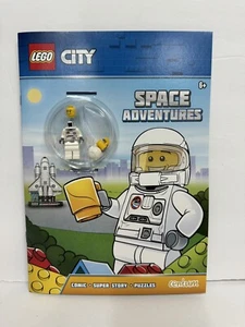 LEGO - Space Adventures Activity Book with Free Astronaut Minifigure. New B1 - Foto 1 di 2