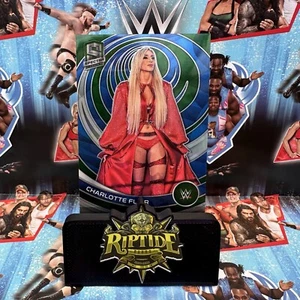 Charlotte Flair WWE Panini Chronicles 2023 Spectra Green Prizm /75 #399 - Bild 1 von 10