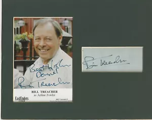 Bill Treacher eastenders genuine authentic autograph signature and photo UACC RD - Picture 1 of 1