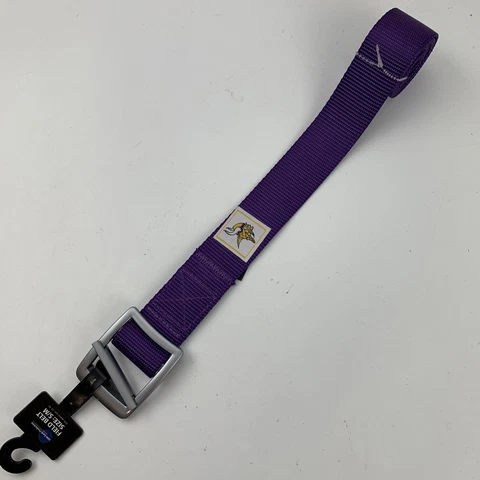 Minnesota Vikings Football Adjustable Field Belt Men's S/M (32-42) New Cover