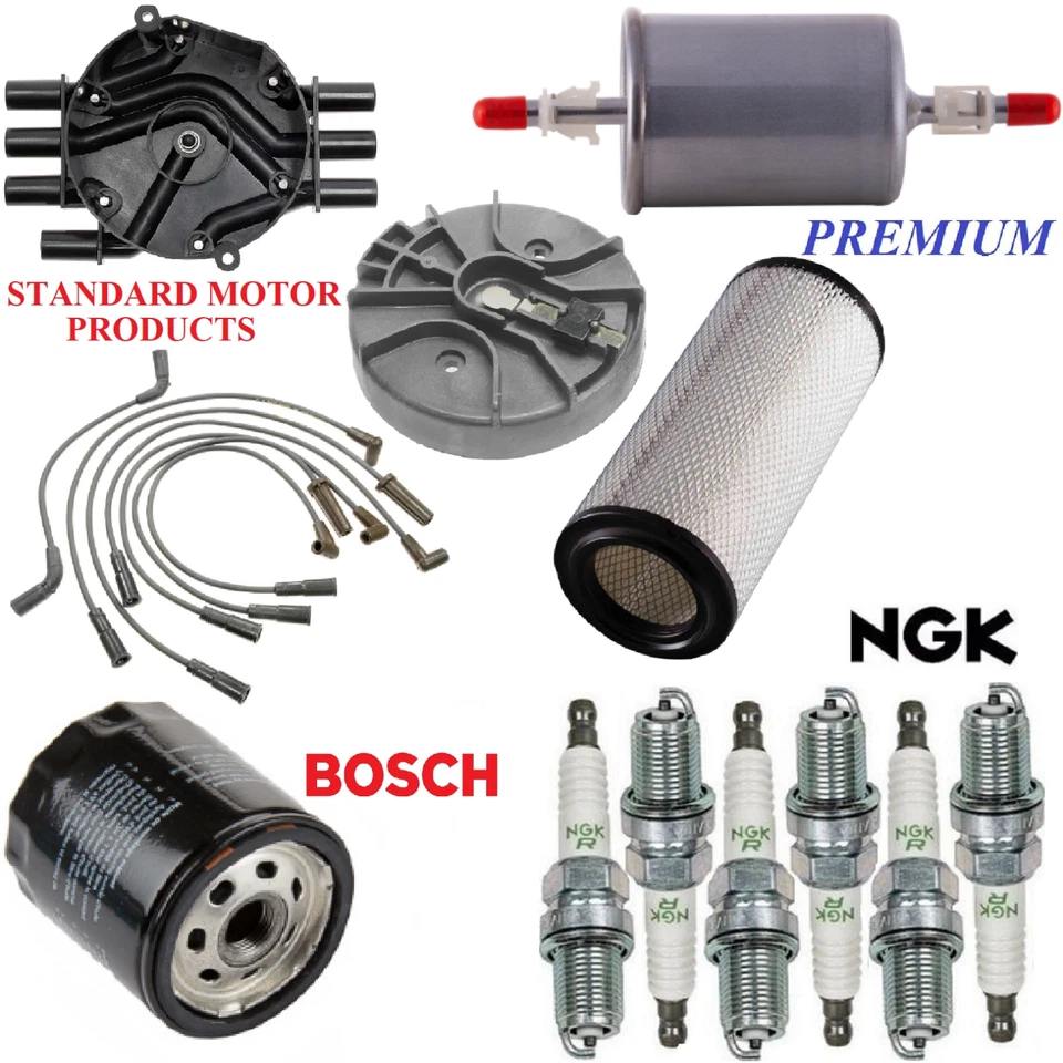 Kit de afinación filtros tapa bujías para Chevrolet Express 1500 V6 4,3 L 2001-2002 Foto 1 de 1