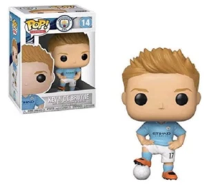 Funko POP! Football: Manchester City - Kevin De Bruyne #14 - Free Shipping - Picture 1 of 5