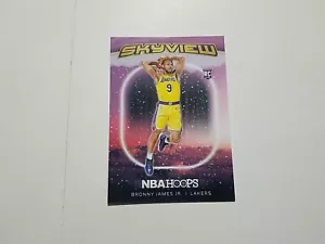 2024-25 Panini Nba Hoops - Skyview Bronny James #21 Winter (RC) - Foto 1 di 2