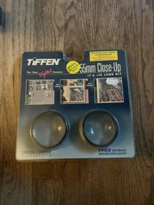 Tiffen 55mm Close Up +7 & +10 Lens Kit Pouch & Cleaning Kit Included - NEW (I) - Picture 1 of 3