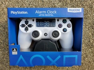 New PlayStation Controller Alarm Clock by PALADONE Games • White • USB input - Picture 1 of 2
