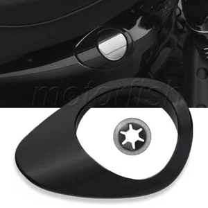 Matte Black Battery Cover Trim Oil Dipstick Bezel kit for Harley XL 2004-2022 - Bild 1 von 10