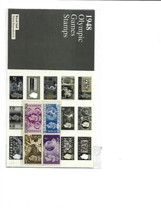 2012 ROYAL MAIL 1948 OLIMPIADI RIPRODUZIONE FRANCOBOLLO EMESSO A STAMPEX - Foto 1 di 1