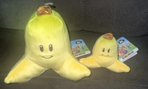 Super Mario Bros.🍌Club Mocchi- Mocchi-BANANA(Junior)&BANANA(Mini) Plush Dolls - Picture 1 of 15